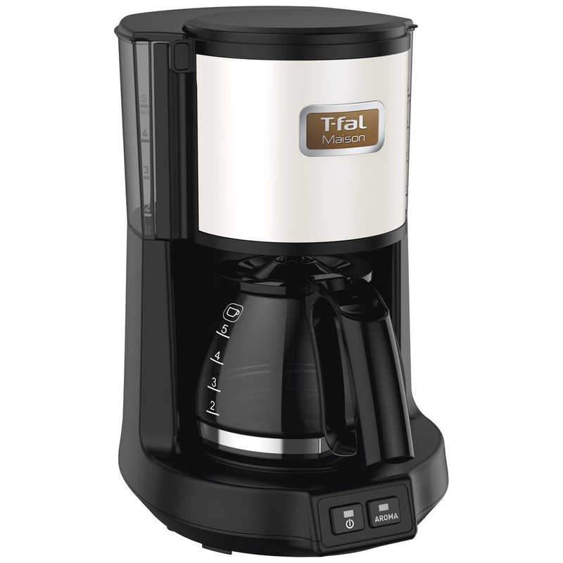 T-fal T-fal コーヒーメーカー メゾン スノーホワイト CM4901JP CM4901JP