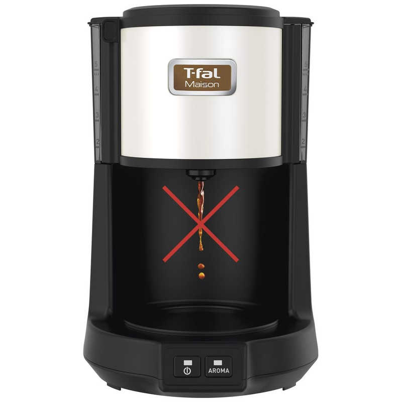 T-fal T-fal コーヒーメーカー メゾン スノーホワイト CM4901JP CM4901JP