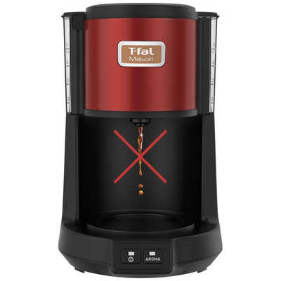 T-fal ティファール コーヒーメーカー メゾン 0.6L 5杯 アロマモード