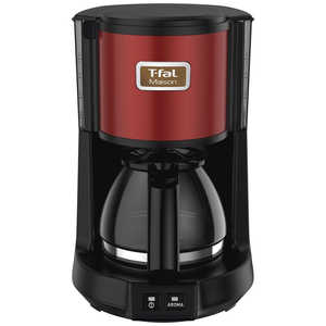 T-fal コーヒーメーカー メゾン ワインレッド T-FAL ワインレッド CM4905JP