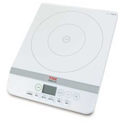 T-fal - デイリーIH IH2021JP （ホワイト） T-fal IHクッキングヒーター デイリーIH ホワイト [1口 /100V