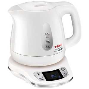 T-fal 電気ケトル Aprecia AG+ Control(アプレシア エージー・プラス コントロール) [0.8L] KO6201JP パールホワイト