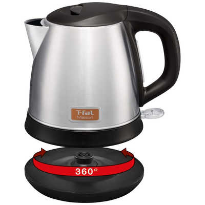 T-fal 電気ケトル（パレ ブラック）ステンレスボトルセットJSEBSET01 ジャスティン プレミアム オニキスブラック 1.2L（直営店限定