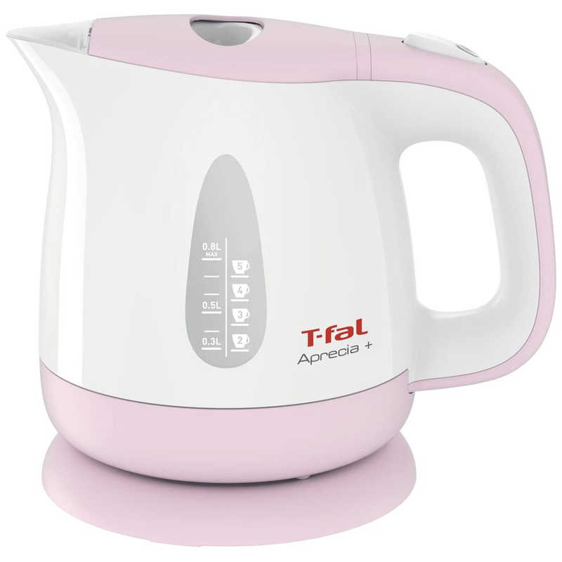 T-fal T-fal 電気ケトル APRECIA＋(アプレシア・プラス) [0.8L] KO6307JPシュガーピンク KO6307JPシュガーピンク