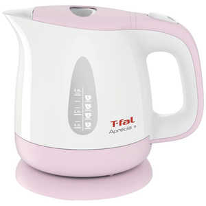 T-fal 電気ケトル APRECIA＋(アプレシア・プラス) [0.8L] KO6307JPシュガーピンク