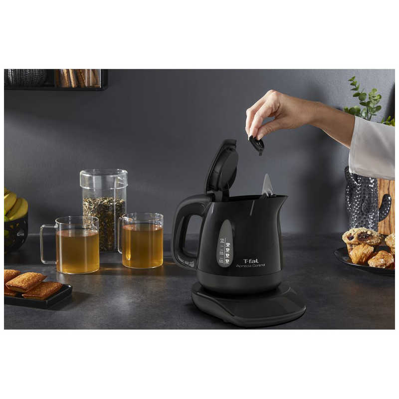 激安格安割引情報満載 ティファール 電気ケトル アプレシアコントロール 0.8L ブラック KO7208JP 1台 fucoa.cl
