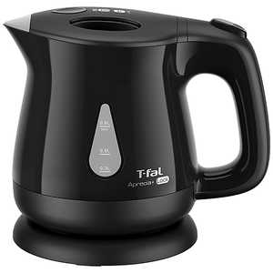 T-fal 電気ケトル アプレシア・プラス ロック [0.8L] KO5408JP ブラック