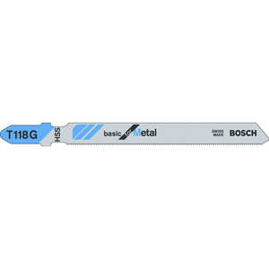 BOSCH ジグソーブレード5本 T118G BOSCH ジグソーブレード5本 T118G