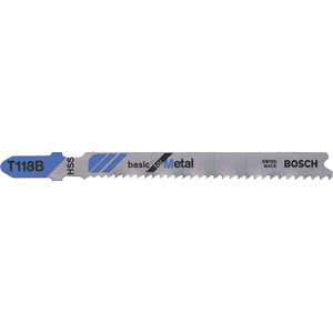 BOSCH ジグソーブレード5本 T118B BOSCH ジグソーブレード5本 T118B