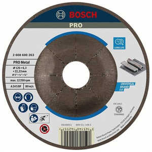 BOSCH PRO研削砥石 鉄用125mm 2608600263 BOSCH PRO研削砥石 鉄用125mm 2608600263