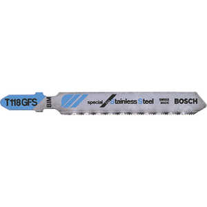 BOSCH ジグソーブレード 金工用パウダーメタルハイス 5本入り T118GFS BOSCH ジグソーブレード 金工用パウダーメタルハイス 5本入り T118GFS
