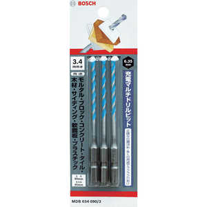 BOSCH 充電マルチビット MDB0430903 (1セット3本) BOSCH 充電マルチビット MDB0430903 (1セット3本)