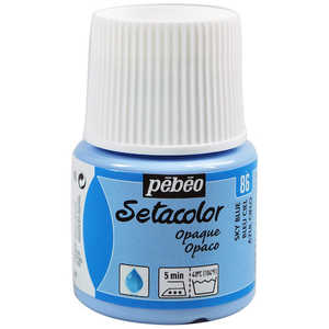 ペベオジャポン 布用水性アクリル絵具セタカラー不透明色 45ml スカイブルー 295086 ペベオジャポン 布用水性アクリル絵具セタカラー不透明色 45ml スカイブルー 295086