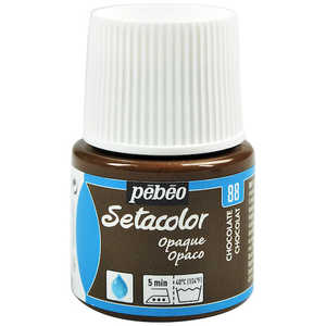 ペベオジャポン 布用水性アクリル絵具セタカラー不透明色 45ml チョコレート 295088 ペベオジャポン 布用水性アクリル絵具セタカラー不透明色 45ml チョコレート 295088