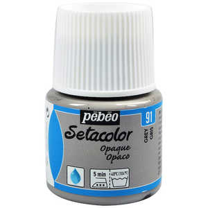 ペベオジャポン 布用水性アクリル絵具セタカラー不透明色 45ml グレイ 295091 ペベオジャポン 布用水性アクリル絵具セタカラー不透明色 45ml グレイ 295091