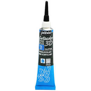 ペベオジャポン セタカラー3D グリッター 20ml NO.31 スパークリングブラック 557031 ペベオジャポン セタカラー3D グリッター 20ml NO.31 スパークリングブラック 557031