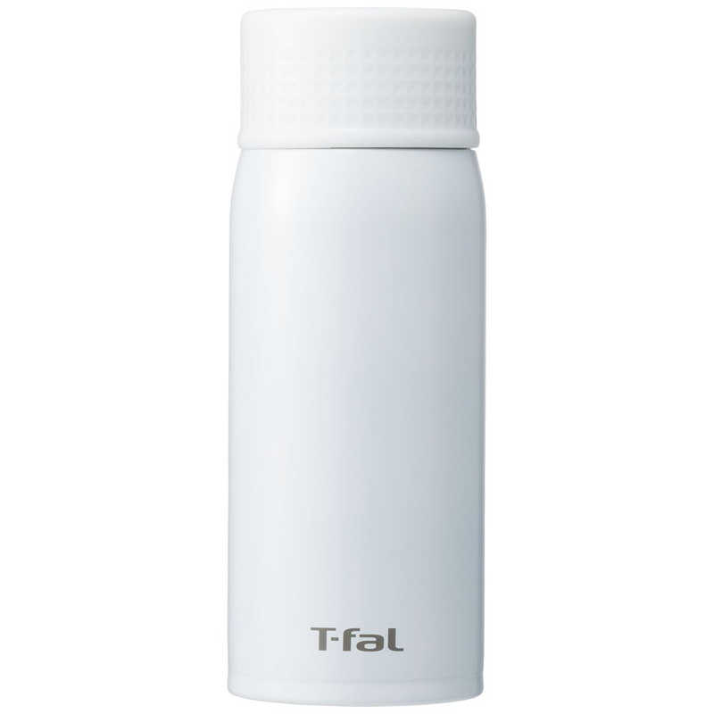T-fal T-fal ステンレスマグボトル 350ml Clean Mug(クリーンマグ)ライトタイプ ミルキーホワイト K23622 K23622