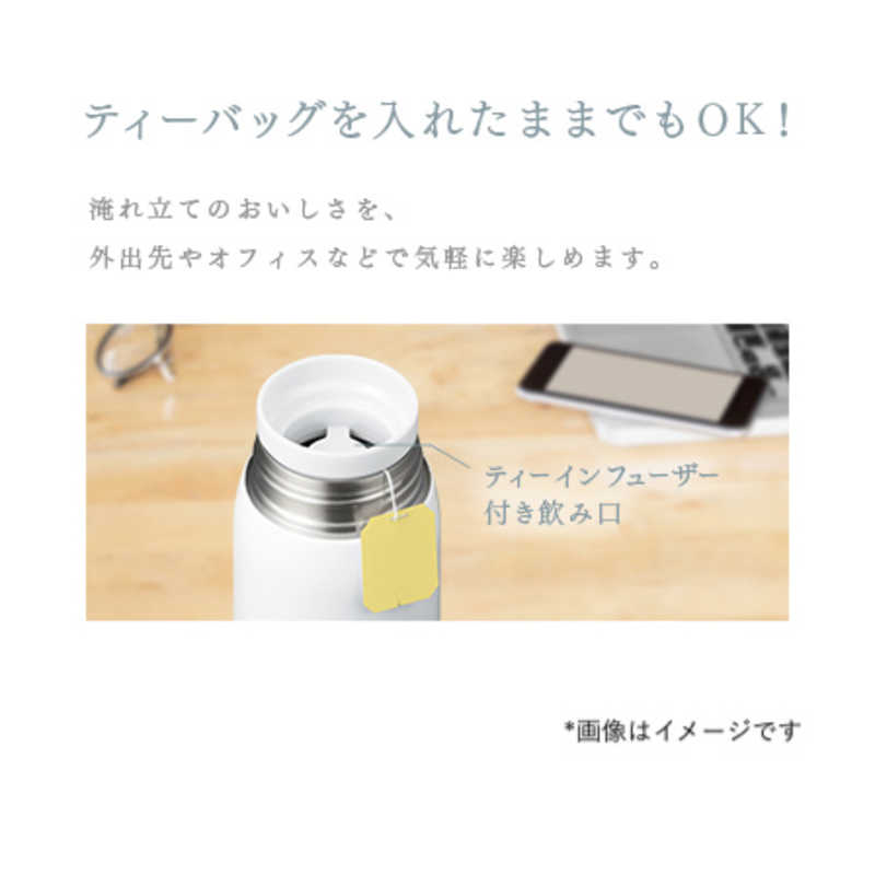 T-fal T-fal ステンレスマグボトル 500ml Clean Mug(クリーンマグ)ライトタイプ ミントティー K23606 K23606