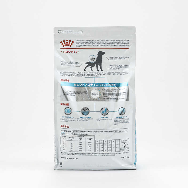 ロイヤルカナン ロイヤルカナン 犬 セレクトプロテイン(ダックタピオカ) 3kg の通販 | カテゴリ：日用品・化粧品・医薬品 | ロイヤルカナン  家電通販のコジマネット - 全品代引き手数料無料