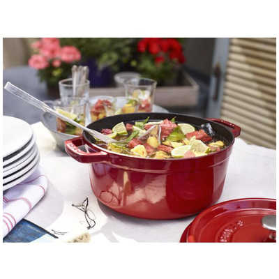 STAUB 《IH対応》ホーロー鍋 ｢ミニピコココットオーバル｣(200ml) 40509