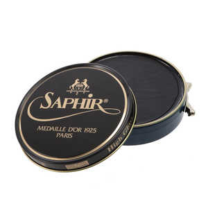 サフィール ノワール Saphir Noir ビーズワックスポリッシュ 100ml ネイビーブルー サフィール ノワール Saphir Noir ビーズワックスポリッシュ 100ml ネイビーブルー