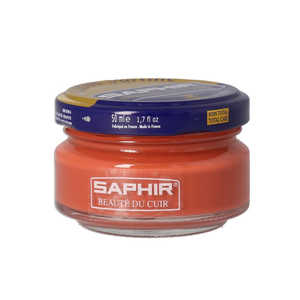サフィール SAPHIR ルボウ ビーズワックスファインクリーム 50ml 靴クリーム レッドオーカー サフィール SAPHIR ルボウ ビーズワックスファインクリーム 50ml 靴クリーム レッドオーカー