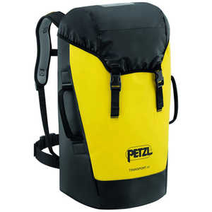 PETZL バックパック トランスポート イエロー/ブラック 45 S042BA00 PETZL バックパック トランスポート イエロー/ブラック 45 S042BA00