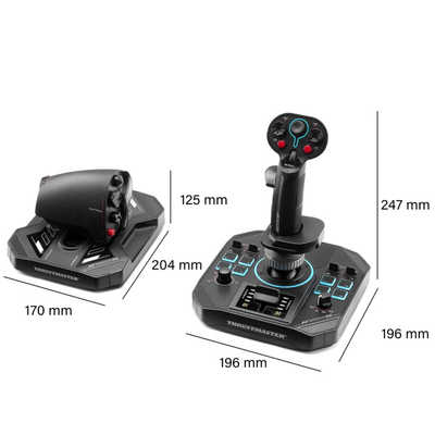 THRUSTMASTER フライトスティック SOL-R 4 HOTAS 2960945 の通販