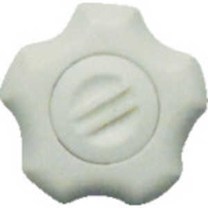 三星産業貿易 フィットノブ M12 本体/白 キャップ/白 (5個入り) FITWM12W5P