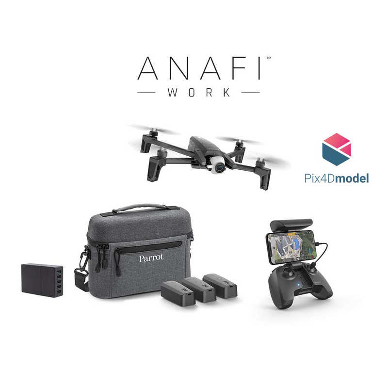 Parrot 国内正規品 Parrot Anafi Work 3dモデリング対応ドローン Pix4dmodel 1年間ライセンス付属 4k Hdr カメラ Pf728100 の通販 カテゴリ カメラ ビデオカメラ Parrot 家電通販のコジマネット 全品代引き手数料無料