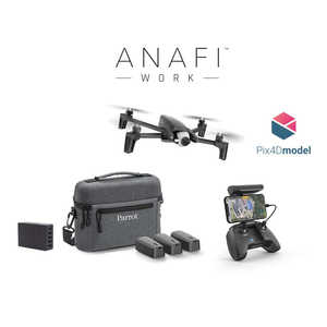 PARROT 【国内正規品】ANAFI Work 3Dモデリング対応ドローン  ｢Pix4Dmodel 1年間ライセンス付属｣ 4K HDR カメラ PF728100