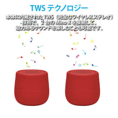 LEXON LEXON (レクソン) MINO X 3W浮遊Bluetoothスピーカー 防水
