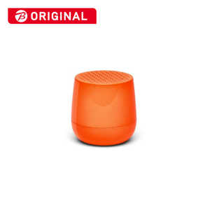 LEXON ブルートゥーススピーカー グロッシーシリーズ MINO+ 蛍光オレンジ [Bluetooth対応] LA125