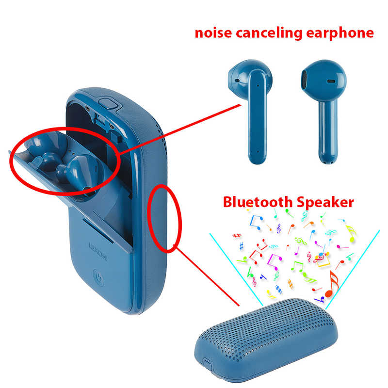 LEXON LEXON Bluetoothスピーカー SPEAKER BUDS グレー ［防水 Bluetooth対応］ LA127G LA127G