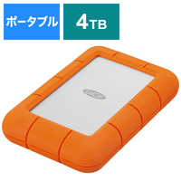エレコム ELECOM LaCie ラシー 外付けHDD USB-C接続 Rugged Mini