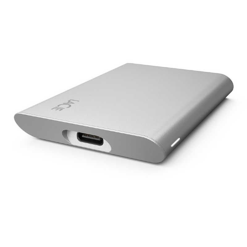 エレコム　ELECOM エレコム　ELECOM LaCie ラシー 外付けSSD USB-C接続 Portable SSD v2(Mac/Win) [1TB /ポータブル型] STKS1000400 STKS1000400