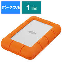 エレコム ELECOM LaCie ラシー 外付けHDD USB-C接続 Rugged Mini