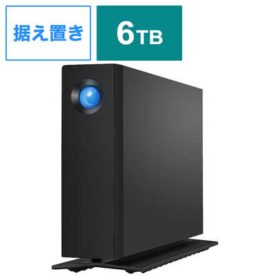 LACIE 外付けHDD d2 Professional STHA6000800 ブラック [据え置き型