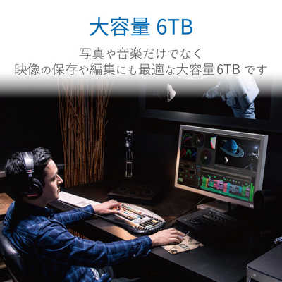 PC周辺機器 ELECOM - LaCie 6TB d2 Professional ELECOM ラシー LaCie d2 Professional 6TB 外付けハードディスク