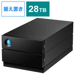 쥳 ELECOM LaCie 饷 դHDD USB-C³ 2big RAID(Mac/Win) [28TB /֤] STHJ28000800