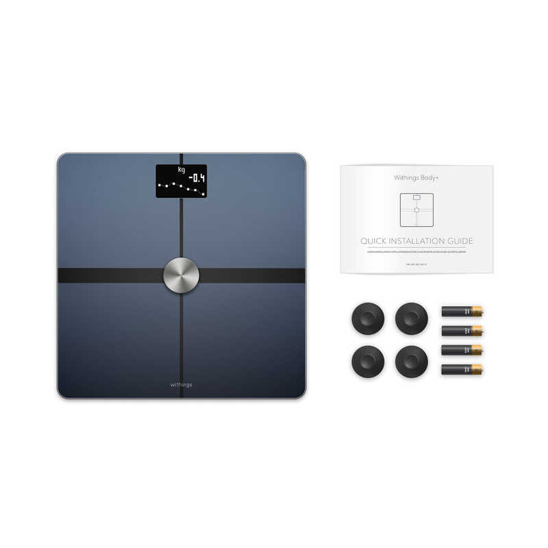 WITHINGS WITHINGS 体組成計 Body+ ブラック WBS05-BLACK-ALL-JP WBS05-BLACK-ALL-JP