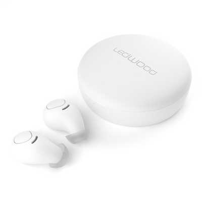 LEDWOOD フルワイヤレスイヤホン SWEET MACARON ホワイト [ リモコン