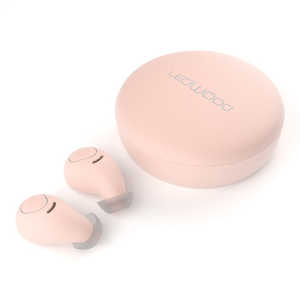 LEDWOOD レッドウッド フルワイヤレスイヤホン SWEET MACARON ピンク [リモコン・マイク対応 /ワイヤレス(左右分離) /Bluetooth] ピンク LW0004