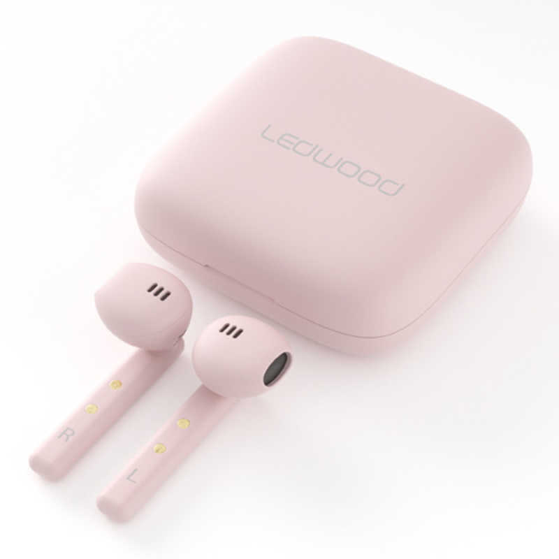Ledwood フルワイヤレスイヤホン Sorbet ピンク リモコン マイク対応 ワイヤレス 左右分離 Bluetooth Sorbetpink の通販 カテゴリ オーディオ ヘッドホン 楽器 Ledwood Ledwood レッドウッド 家電通販のコジマネット 全品代引き手数料無料