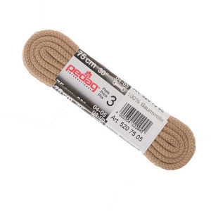 ペダック ペダッグ Pedag shoelace 靴ひも 丸タイプ 75cm ベージュ ペダック ペダッグ Pedag shoelace 靴ひも 丸タイプ 75cm ベージュ
