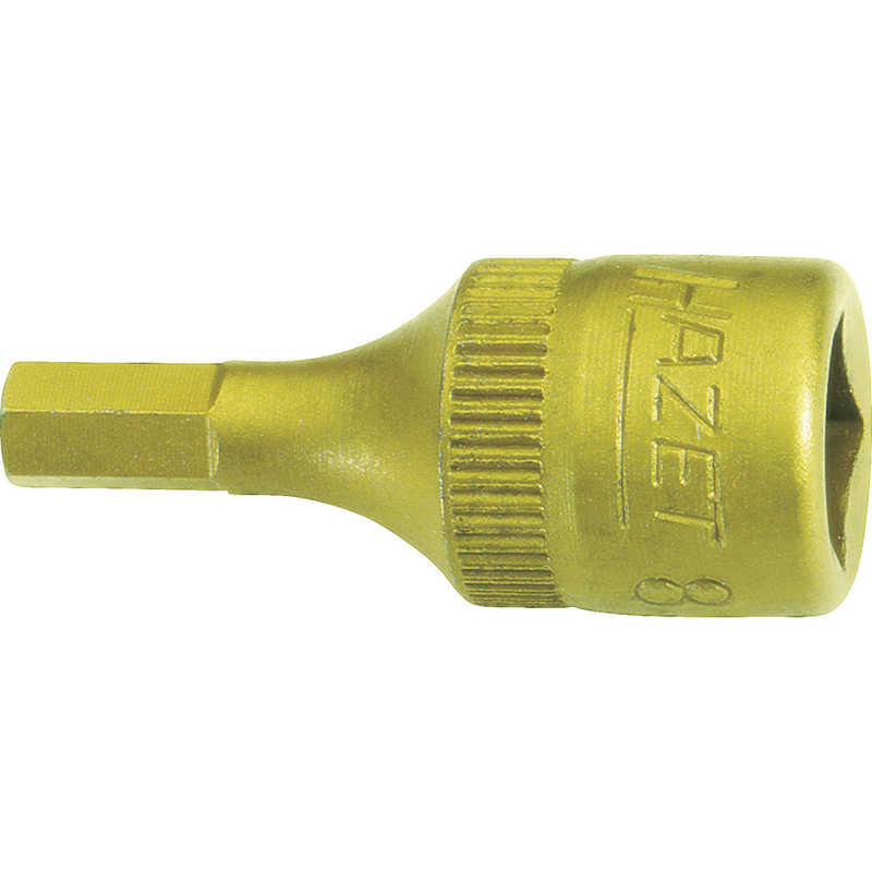 HAZET社 HAZET社 ショートヘキサゴンソケット差込角6.35mm･チタンコーティング 8501H2.5 8501H2.5