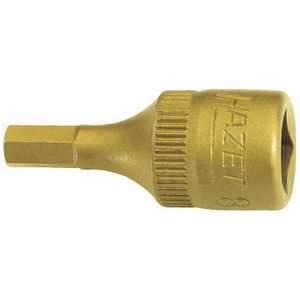 HAZET社 ショートヘキサゴンソケット(差込角6.35mm・チタンコーティング) 8501H4 HAZET社 ショートヘキサゴンソケット(差込角6.35mm・チタンコーティング) 8501H4