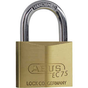  ABUS 真鍮南京錠 ディンプルシリンダー バラ番 ドットコム専用 EC7540KD