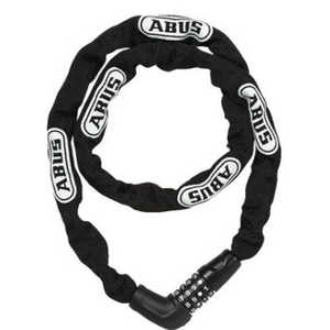 ABUS ダイヤル式チェーンロック アバス 5805C/110(長さ：110cm×厚さ：5mm/ブラック) 85-3603096802