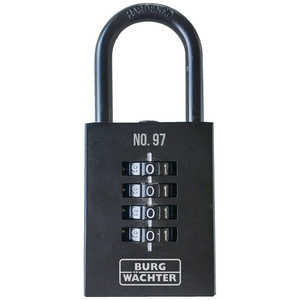 BURGWAECHTER ブルクヴェヒターダイヤル式南京錠ヌメロ9740SB  39531